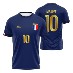 Camisa França Mbappe Comemorativa Copa Do Mundo 2022