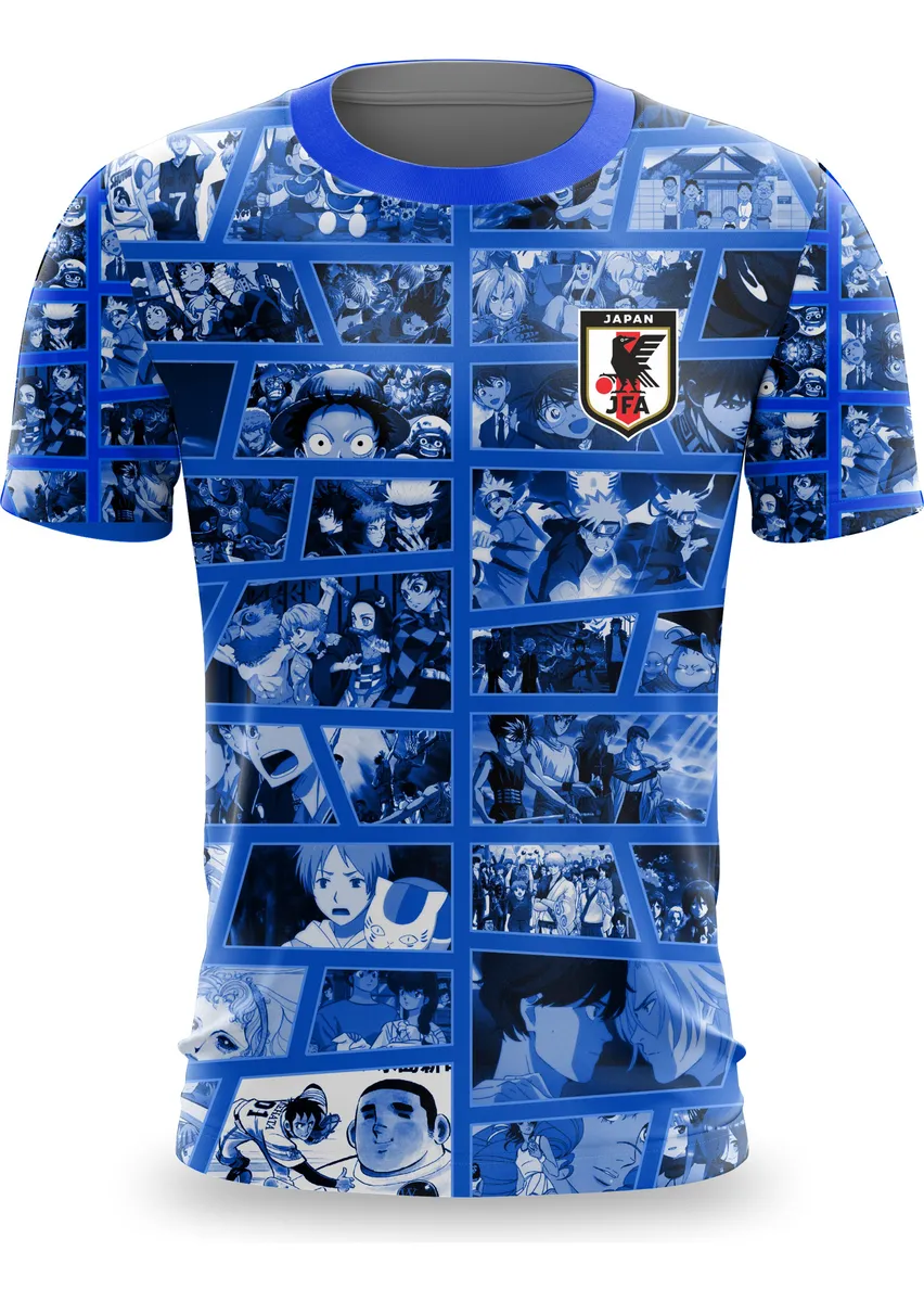 Camiseta Camisa Dry Japão Futebol Copa Do Mundo